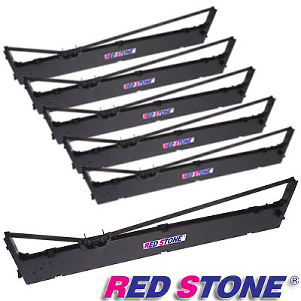 RED STONE for OLIVETTI PR3/SP40黑色色帶組(1組6入)