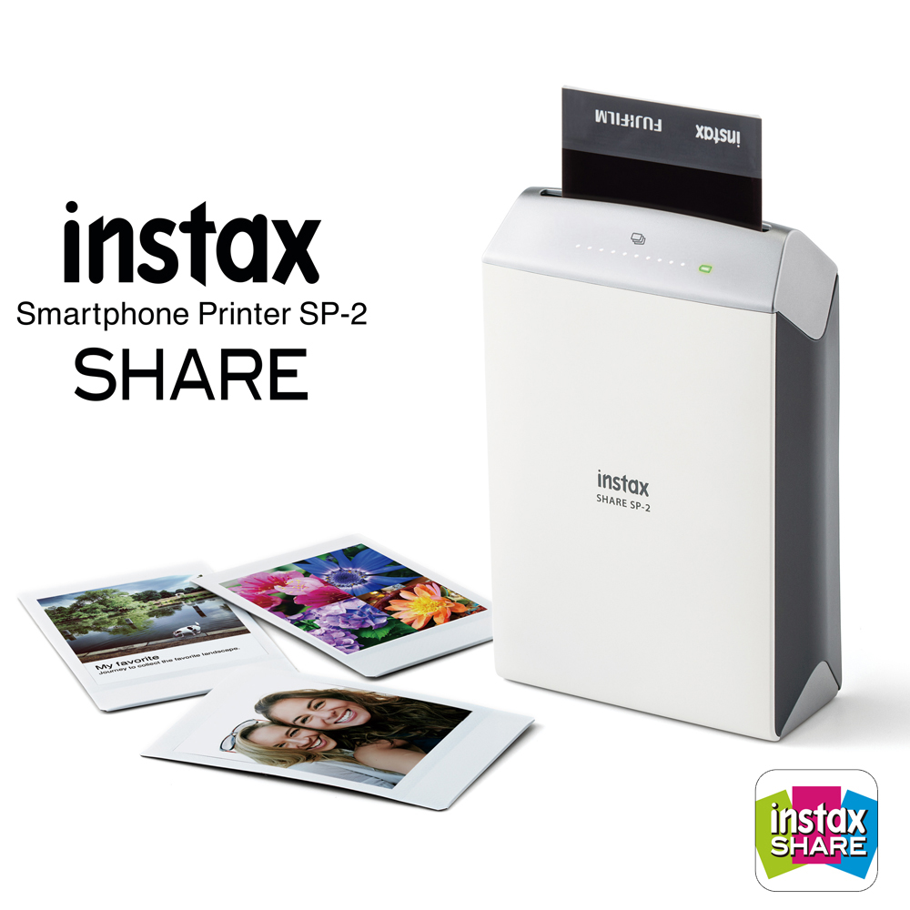 FUJIFILM instax SHARE SP-2 相印機 (公司貨/贈彩色底片)