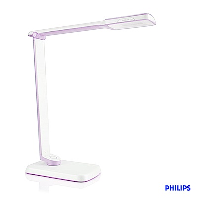 【飛利浦 PHILIPS LIGHTING】晶彥LED檯燈-紫6W 71663