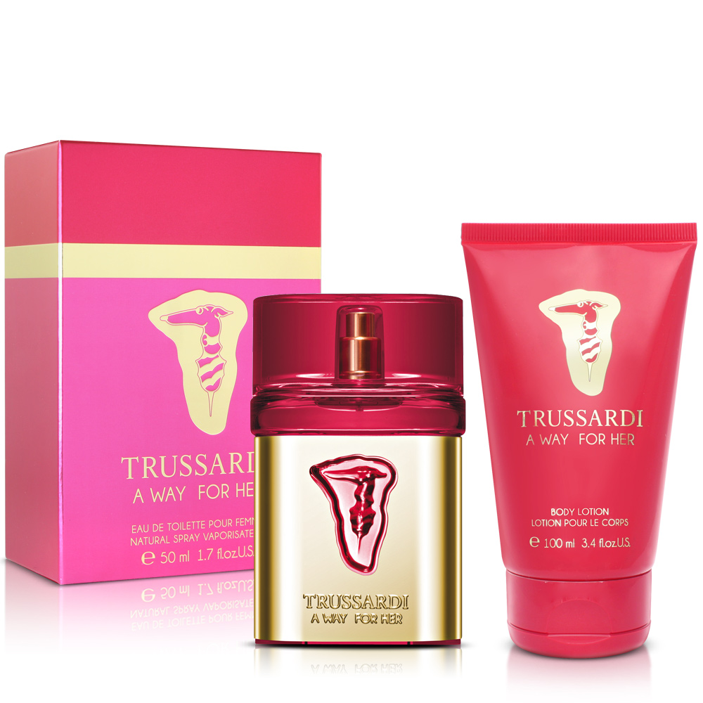 Trussardi楚沙迪 A Way 女性淡香水(50ml)-送身體乳(100ml)