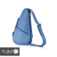 美國Y.U.M.C. 休閒風水滴型雙面防潑水單肩背/斜背/胸背包-藍色 product thumbnail 1
