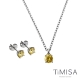 TiMISA《純鈦簡愛》耳環(S)+項鍊(C) 純鈦套組 product thumbnail 1