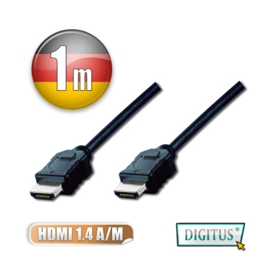 曜兆DIGITUS HDMI 1.4a圓線1公尺typeA