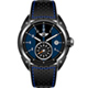 MINI Swiss Watches  簡約休閒腕錶-黑x藍/45mm product thumbnail 1