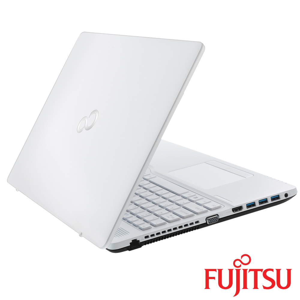 Fujitsu Lifebook AH556 15吋筆電(i7-6500U/獨顯/256G/白