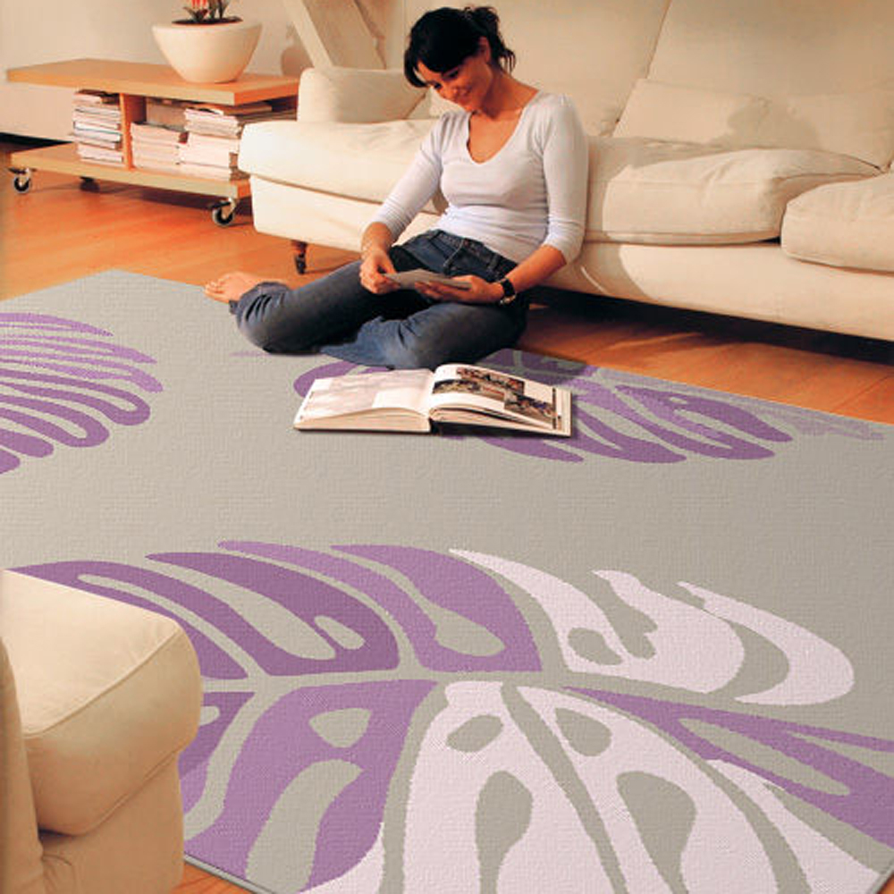 范登伯格 - 情語 典藏絲質地毯-紫棠 (大款-160x230cm)