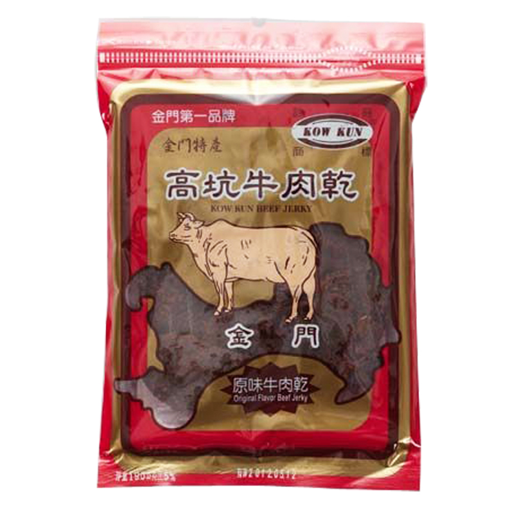 高坑 原味牛肉乾(190g)