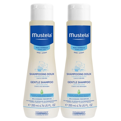 Mustela慕之恬廊 慕之幼溫和潔髮露200ml(2入組)