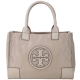 TORY BURCH Ella Stud 鉚釘飾LOGO尼龍托特包(灰色) product thumbnail 1