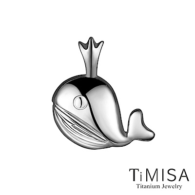 TiMISA 小鯨魚 純鈦墜飾