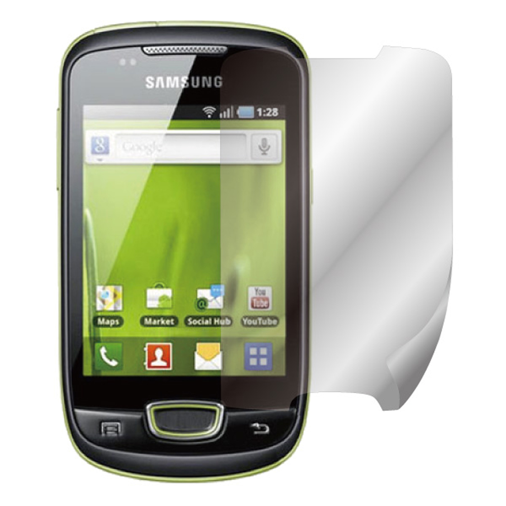 ZIYA SAMSUNG Galaxy Mini 抗刮螢幕保護貼 (兩入裝)
