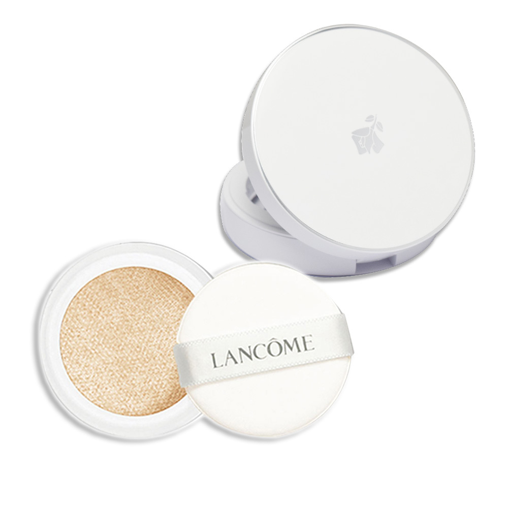 LANCOME蘭蔻 激光煥白氣墊粉餅14g+粉盒(即期品)