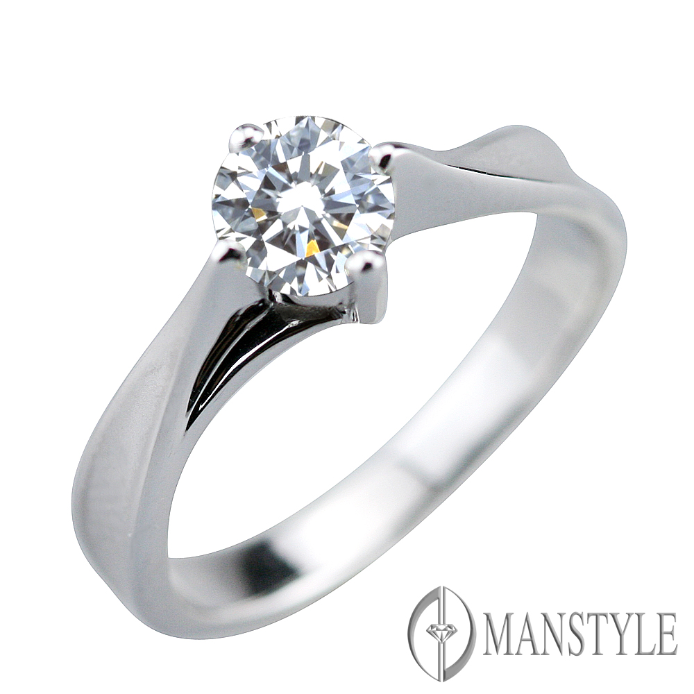 MANSTYLE「風情」0.50ct 八心八箭鑽戒