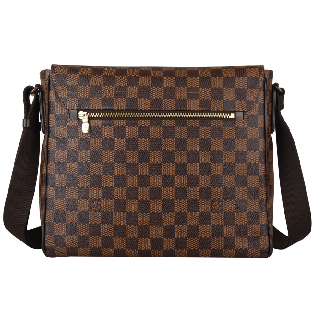 LOUIS VUITTON District MM Brown Damier Ebene Messenger Bag