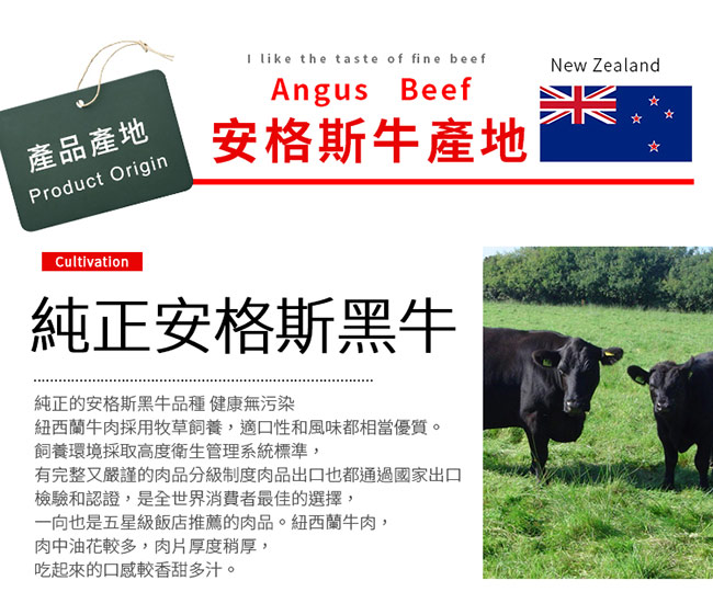 極鮮配 紐西蘭PS級厚切牛排 (220G±10%/片)-8片