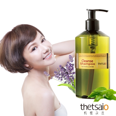 thetsaio 機植之丘 潔淨溜溜洗髮乳(茶樹/薰衣草) 350ml