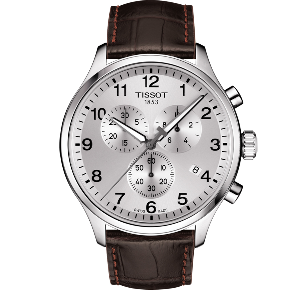 TISSOT 韻馳系列經典計時腕錶(T1166171603700)45mm