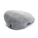 KANGOL 英國袋鼠 - 經典系列 - 504羊毛鴨舌帽 - 黑灰色 product thumbnail 1