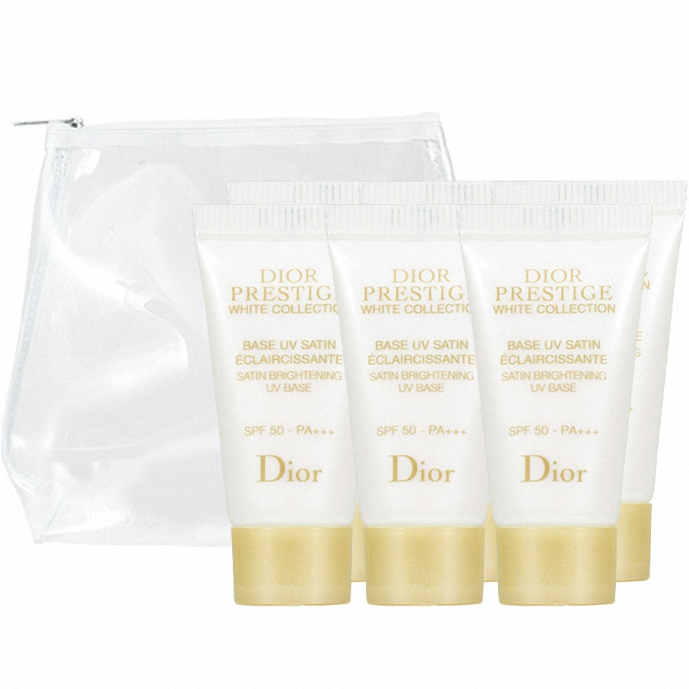 Dior 迪奧 精萃再生花蜜淨白防護隔離乳SPF50(5ml)6入旅行組