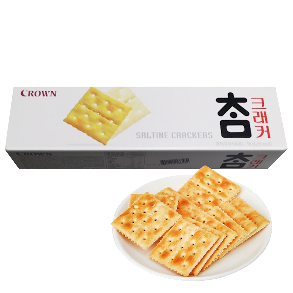 韓國Crown 蘇打餅乾(56g)