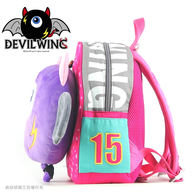 Devil Wing 小惡魔玩具防走失背包(書包)-粉紅