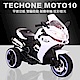 TECHONE MOTO10 兒童電動三輪重機/炫彩發光車輪/雙驅啟動 product thumbnail 2