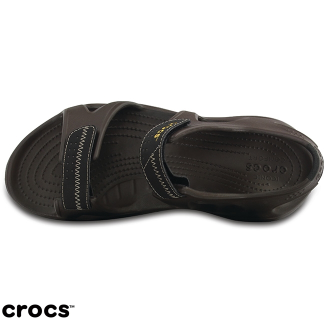 Crocs 卡駱馳 (男鞋) 男士激浪涉水涼鞋 203965-23K