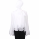 SEE BY CHLOE 白色花瓣型喇叭袖設計波紋雪紡紗質上衣 product thumbnail 1