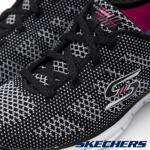 SKECHERS (女) 運動系列 Glider - 22880BKW