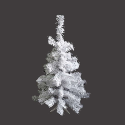 摩達客 台製豪華型3尺(90cm)夢幻白色聖誕樹 裸樹(不含飾品不含燈)