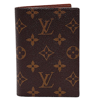 LV Louis Vuitton路易威登 M64502經典Monogram帆布印花護照夾