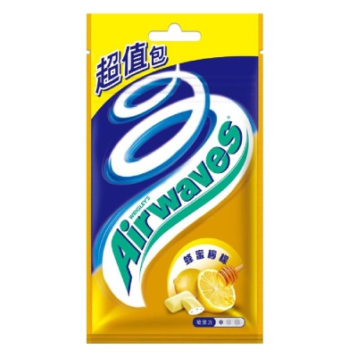 Airwaves 無糖口香糖蜂蜜檸檬口味超值包(44粒)