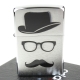 【ZIPPO】美系~Moustache And Hat-翹鬍子與帽子膠印加工打火機 product thumbnail 1