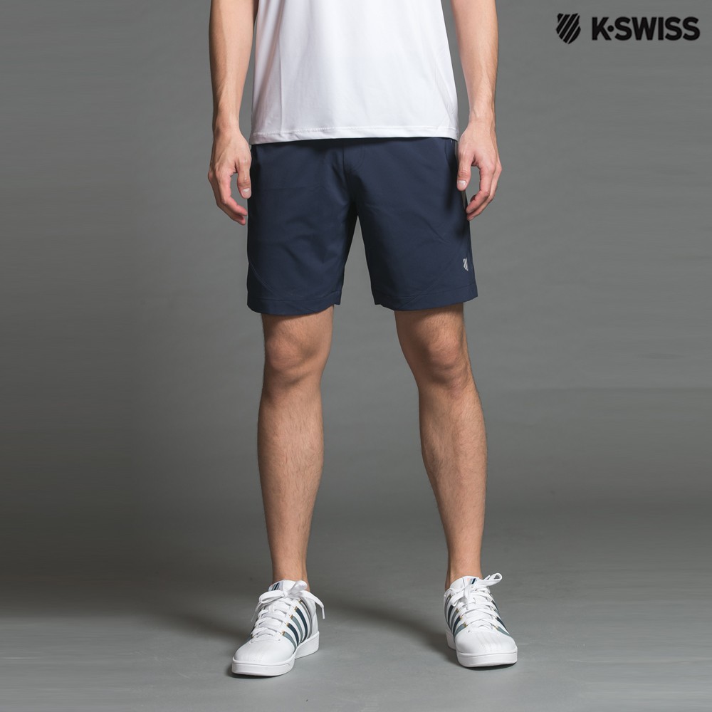 K-Swiss TW Training Shorts運動短褲-男-藍