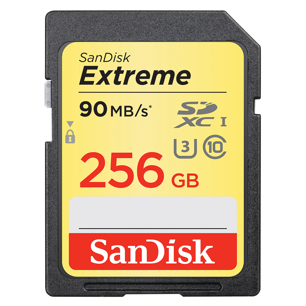 SanDisk Extreme SDXC UHS-I 256GB 記憶卡 U3 (公司貨)