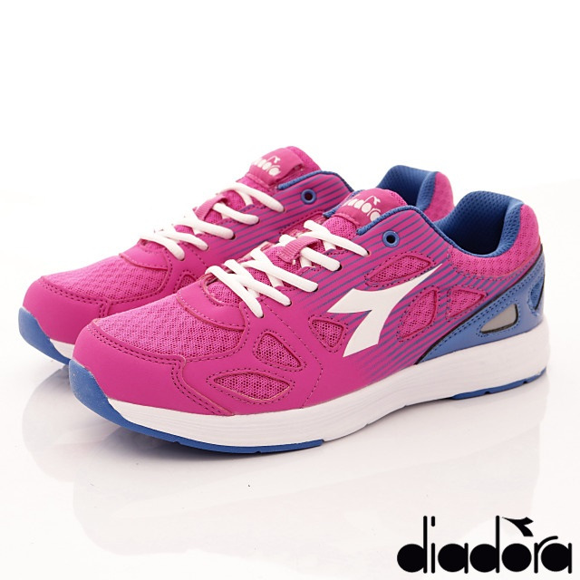 DIADORA-緩震輕彈慢跑款 RSI022桃紅 (女段)