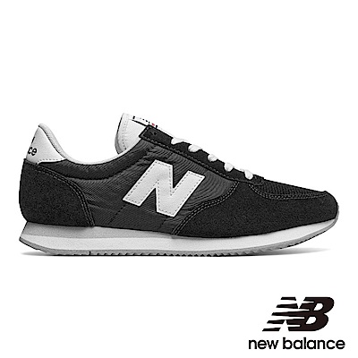 NEWBALANCE復古運動鞋-男/女U220BK麂皮黑色