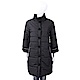 BLUGIRL-FOLIES 鑽鑲邊細節黑色絎縫科技棉保暖大衣 product thumbnail 1