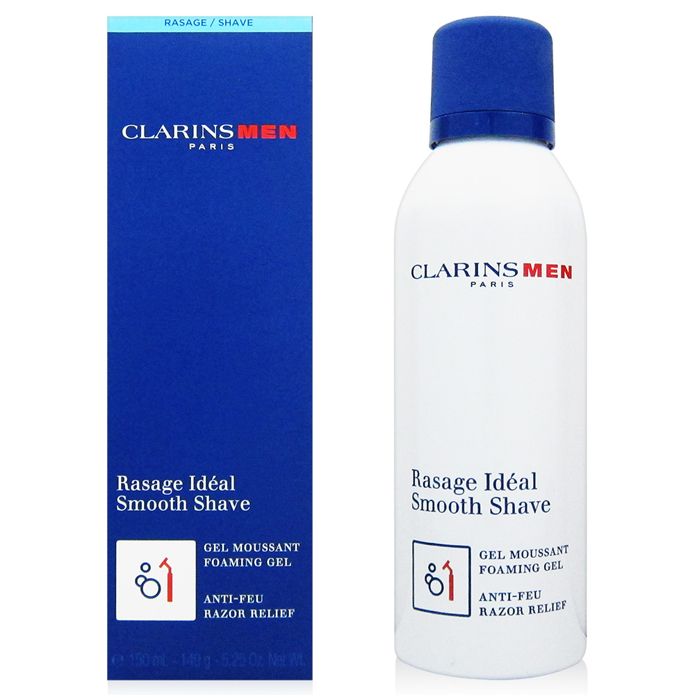 CLARINS克蘭詩 男士植物刮鬍泡沫150ml(公司貨)