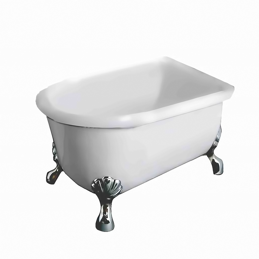 【I-Bath Tub精品浴缸】伊莉莎白-經典銀(110cm) product image 1