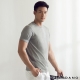 GIORDANO 男裝G-COOL涼感吸濕排汗圓領TEE-03 中花灰 product thumbnail 1