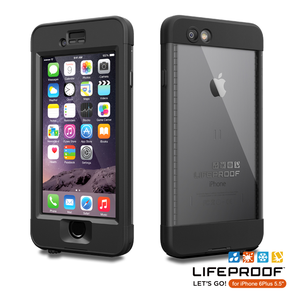 LIFEPROOF iPhone6 5.5吋防水防雪防震防泥保護殼(簍空nuud款)