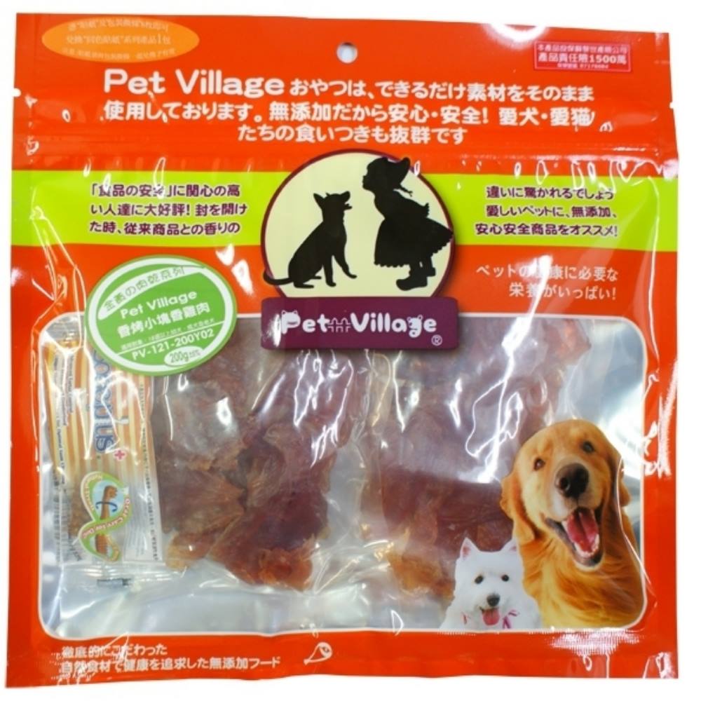 Pet Village 香烤小塊香雞肉 200g
