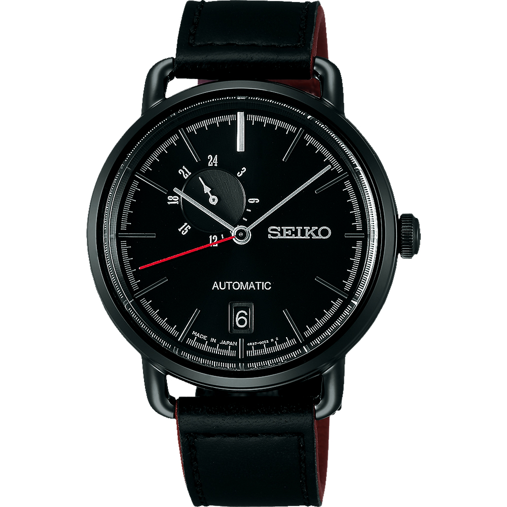 SEIKO SPIRIT Kyoto 經典風潮機械腕錶(SCVE009J)-黑/39mm