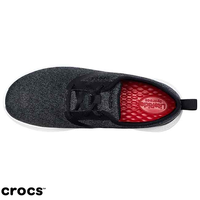 Crocs 卡駱馳 (男鞋) LiteRide男士繫帶鞋 205162-066