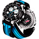 TISSOT 天梭 官方授權 T-Race MotoGP 專業限量賽車計時腕錶-黑x藍/45mm T0484172720700 product thumbnail 1