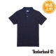 Timberland 男款深藍色翻領短袖Polo衫 product thumbnail 1