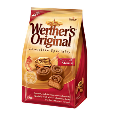 Werther’s Original 道地的偉特巧克力-焦糖幕斯(125g)