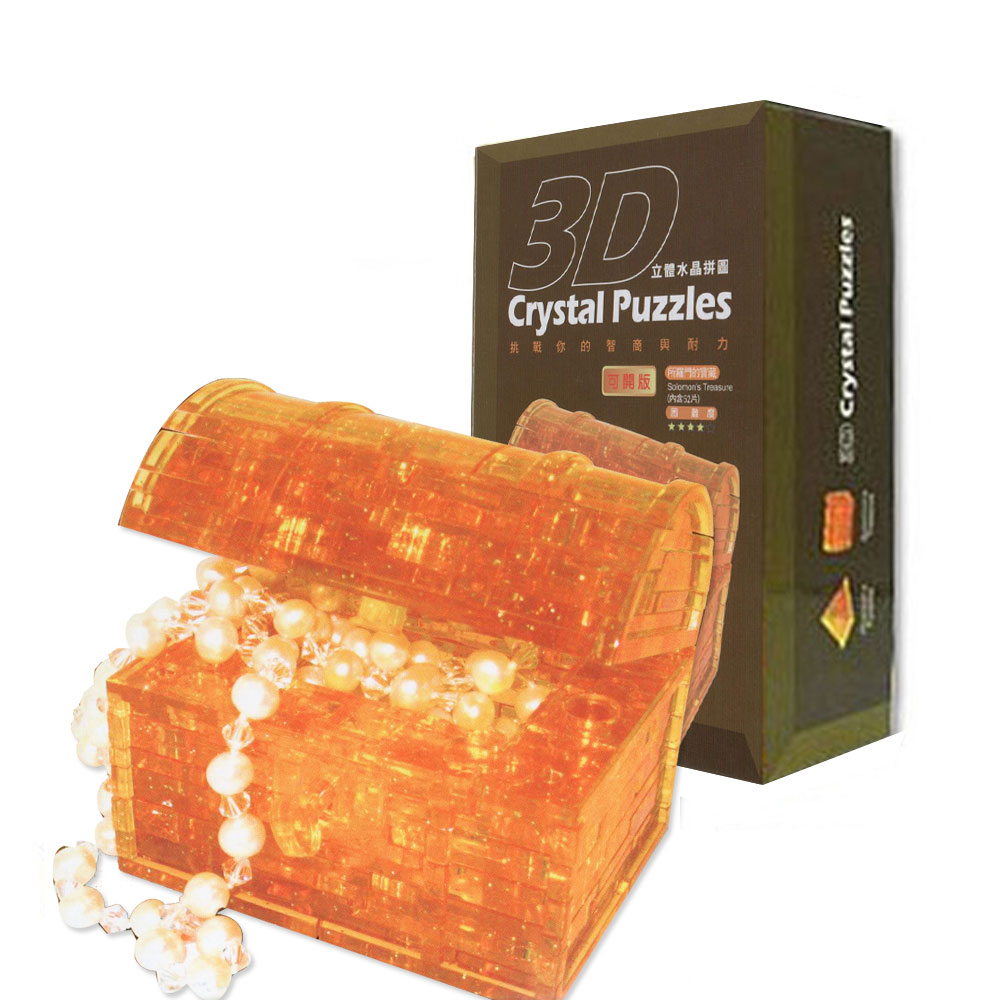 《立體水晶拼圖》3D Crystal Puzzles所羅門寶藏