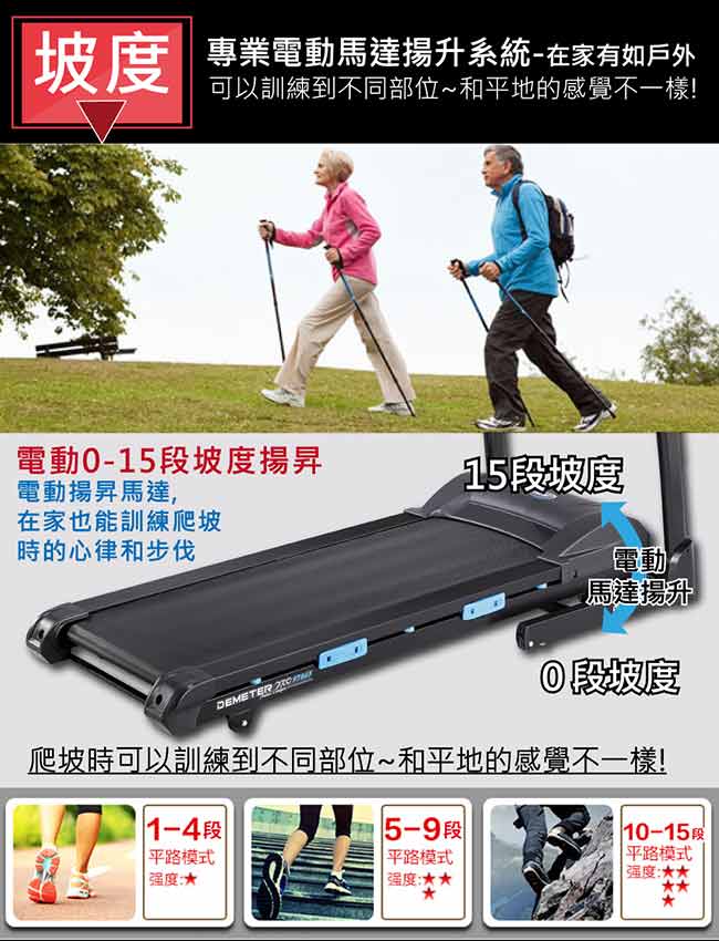 【來福嘉 LifeGear】97865 高級程控電動跑步機(可測BMI體脂/超大跑步板)